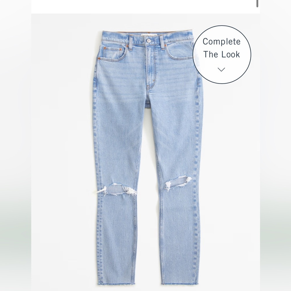 Abercrombie High Rise Skinny Jean size 26L